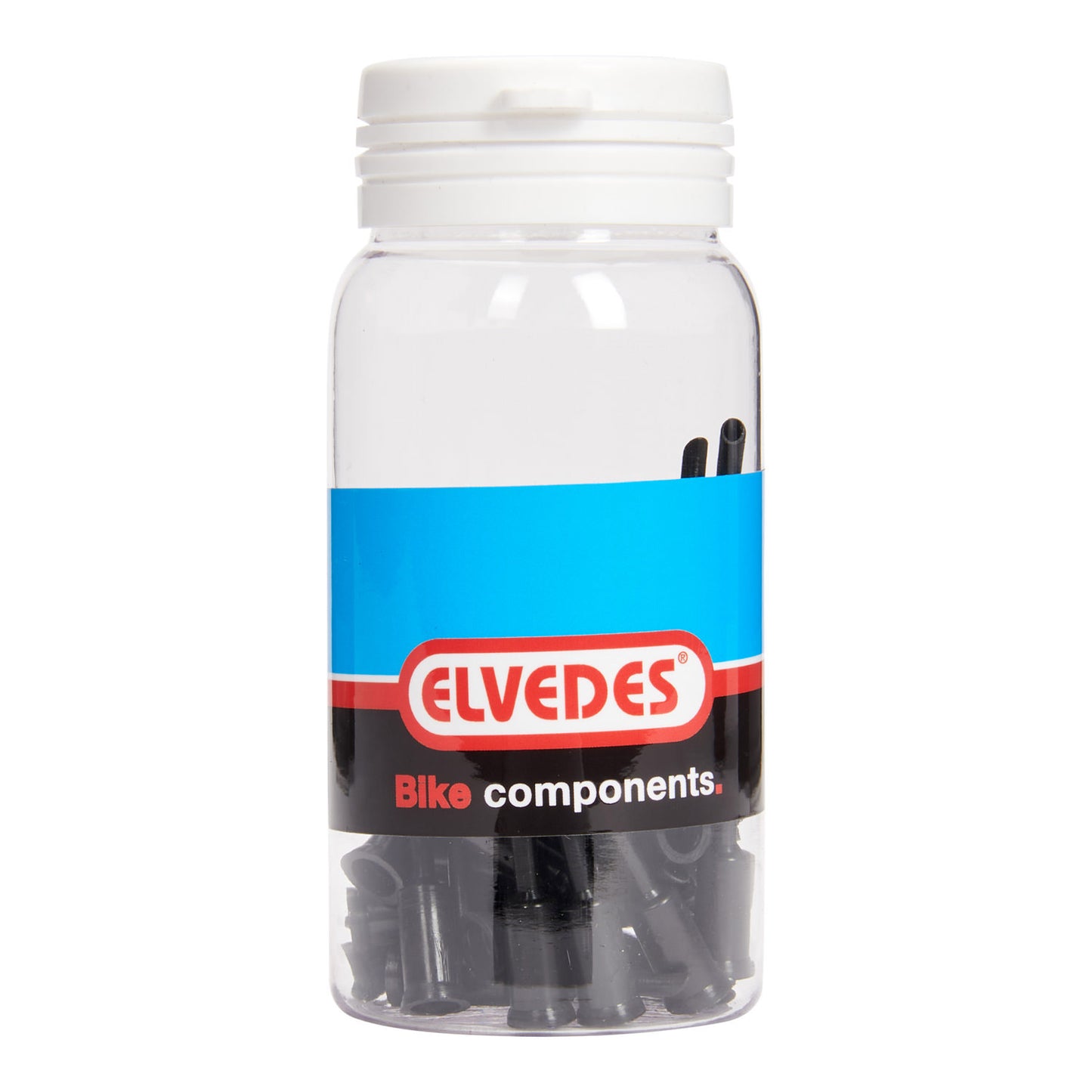 Elvedes kabelhoedje tip 5mm pvc zwart (50x) elv2012106