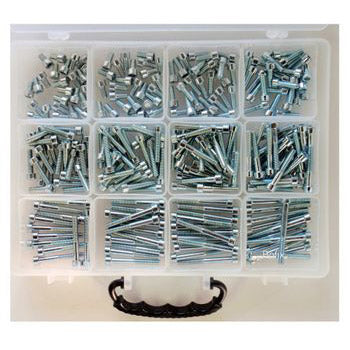 Bofix 214691 Doos assortiment 12 vaks Inbusbouten verzinkt