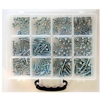 Bofix 214693 Doos assortiment 12 vaks Inbusbouten verzinkt