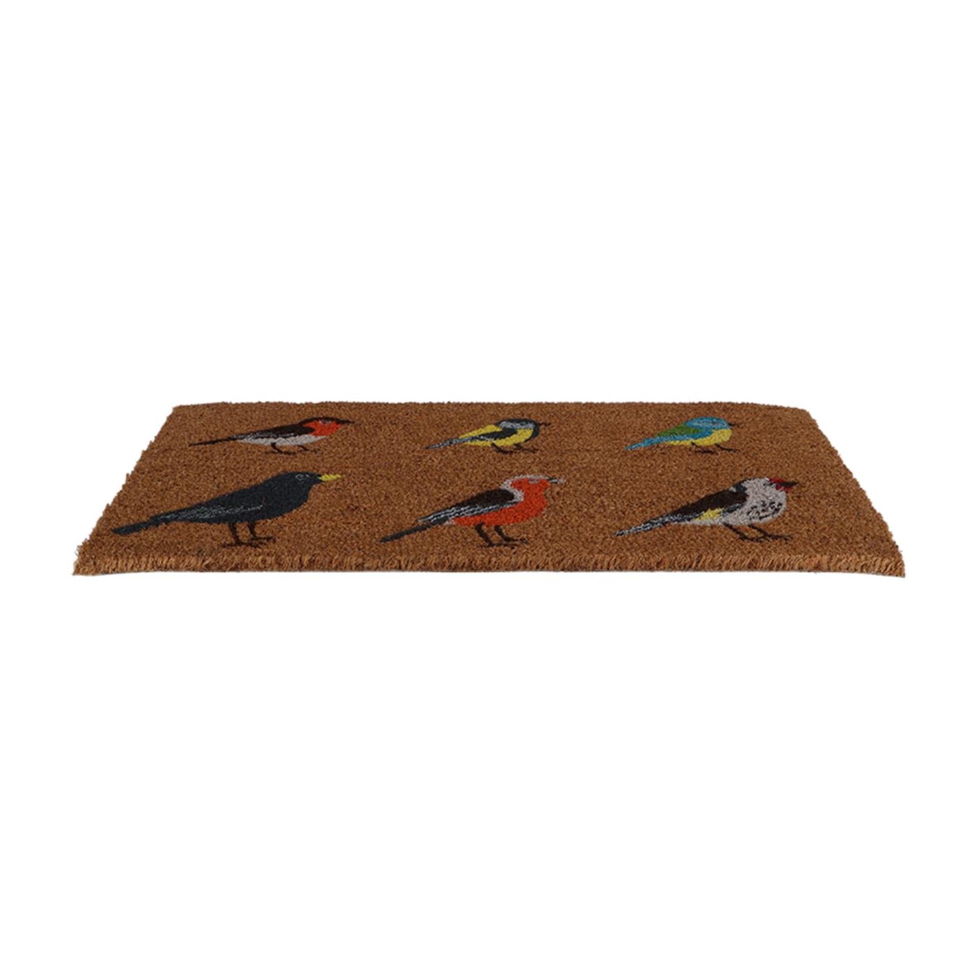 Esschert design deurmat kokos vogels l