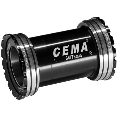 CEMA Bracketas PF30 Interlock BB30 PF30-RVS-Zwart