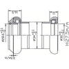 Tecora e balhoofdstel1 1 8 inch ahead cartr alu 30.0 conus zwart