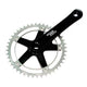 Sturmeyarcher sturmey archer crankstel 46t zwart zilver 170mm fct66 (sa)