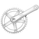 Sturmeyarcher sturmey archer crankstel zilv. 42t 170mm fct62