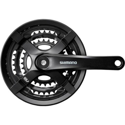 Shimano crankstel Tourney CG triple 28-38-48 175mm zw. -4mm