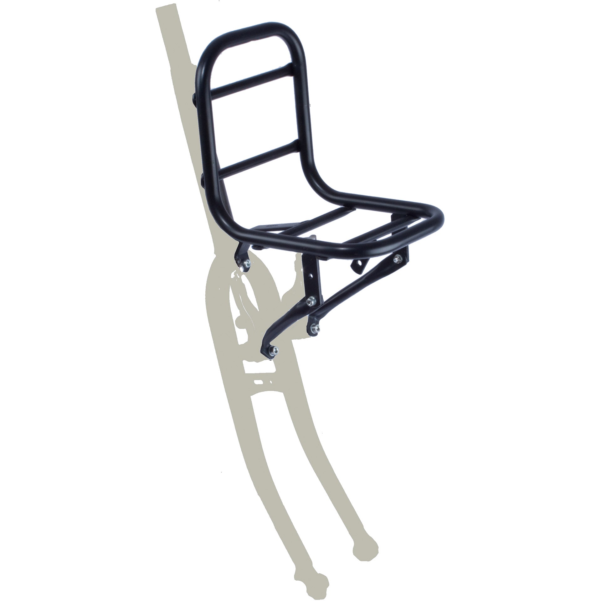 voordrager V-brakemontage 20 28 inch staal matzwart