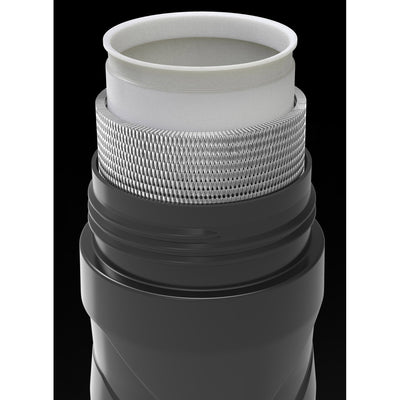 Polisport Bidon Thermal T500 500ml white-red