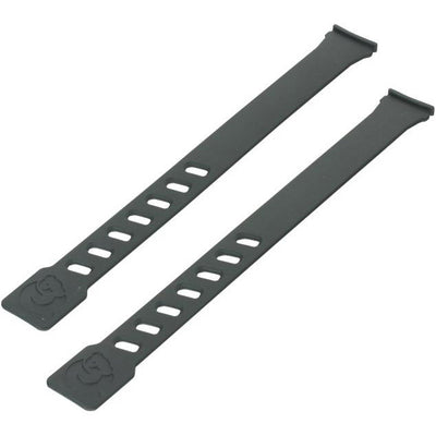 Qibbel set voetriempjes zwart