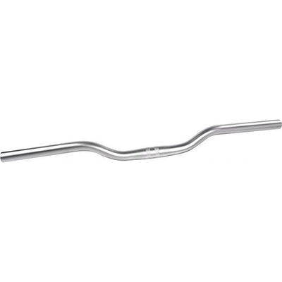 Ergotec stuur city 25,4 620mm aluminium zilver