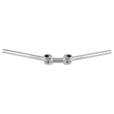 Rst ergotec stuur ahs superlight 25.4 veelbaar zilver