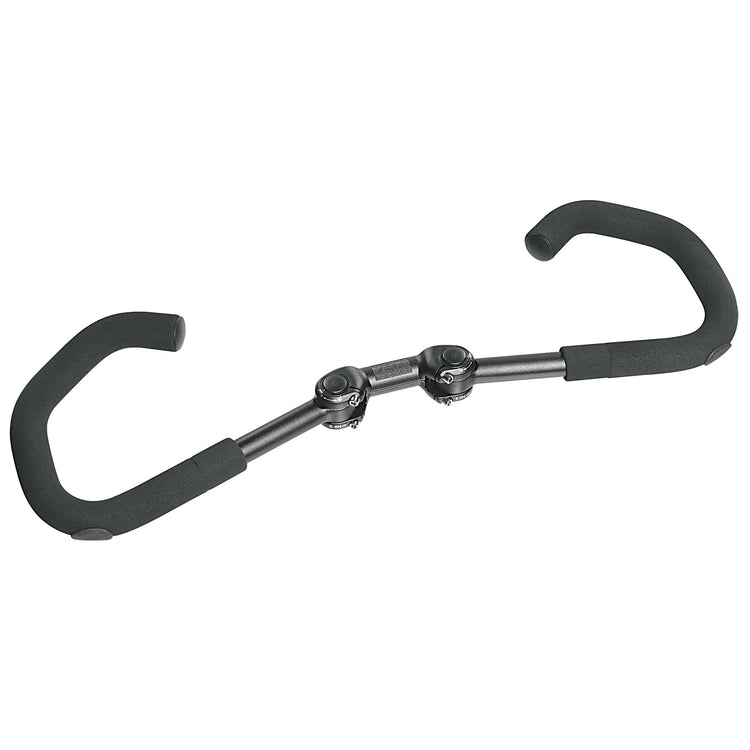 Ergotec vlinderstuur ahs premium 25.4 verstelbaar zwart
