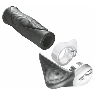 Ergotec handvatset mf1 verstelbaar 130 130mm zwart