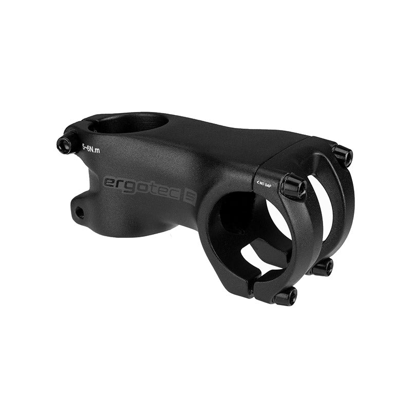 Ergotec stuurpen hake ahead 28.6 31.8, 80mm, -8° zwart