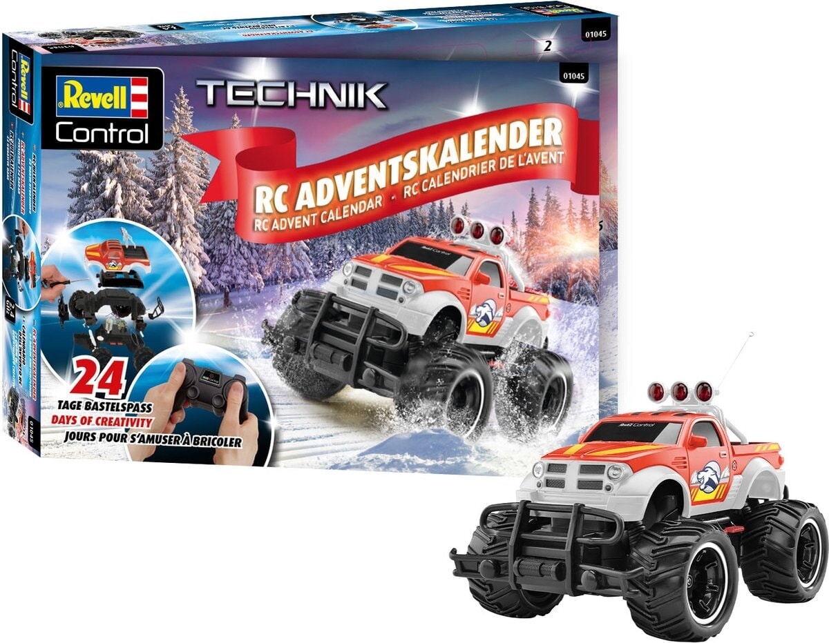 Advent calendar rc truck revell: schaal 1:20 (01045)