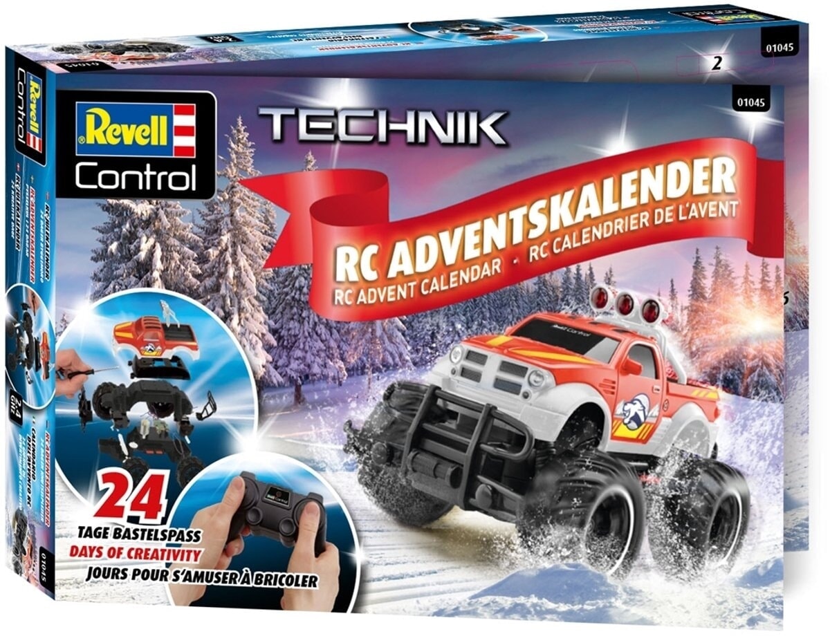 Advent calendar rc truck revell: schaal 1:20 (01045)