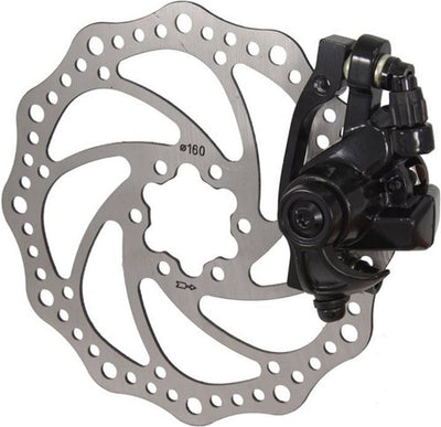 mechanische schijfremset DM33 160 mm voor + achter