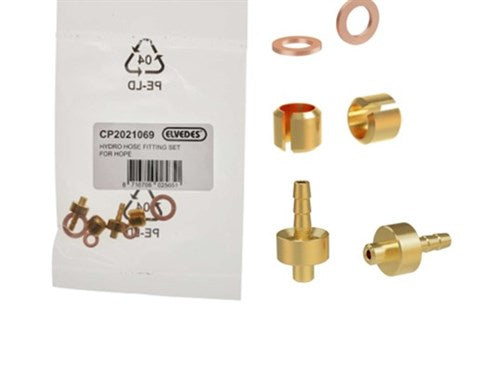 Elvedes hydro klemring olijf + insert hope set a 2