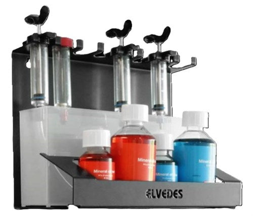 Elvedes standaard voor professionele ontluchtingsspuiten