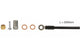 Remleidingset vervanger voor Shimano SM-BH90 -
