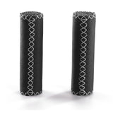 Monte grappa handvatset 120 120mm leer zwart - afbeelding 1