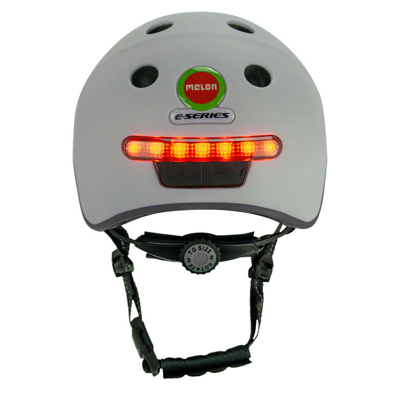 Melon helm met verlichting e-series metropolis m-l