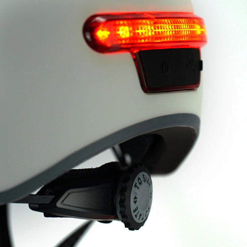 Melon helm met verlichting e-series metropolis m-l