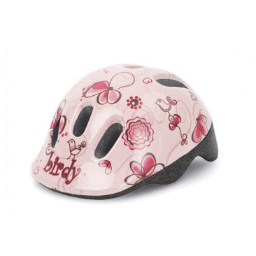 fietshelm Birdy XXS juniGoud crème roze maat 44 48 cm