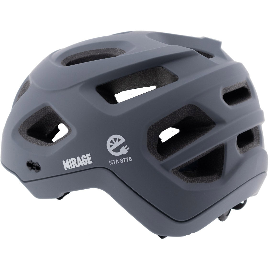 Buzaglo mirage tour mtb helm 55-58cm, nta, mat grijs