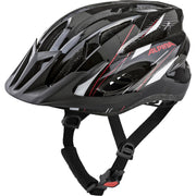 Alpina sports mtb helm mtb17 54-58 glans zwart wit rood - afbeelding 1