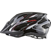Alpina sports mtb helm mtb17 54-58 glans zwart wit rood - afbeelding 2