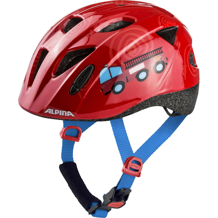 Alpina sports kinderhelm ximo firefighter 49-54 glans