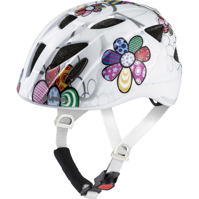 Olympic sportswear alpina sports kinderhelm ximo flash white flower 49-54 glans