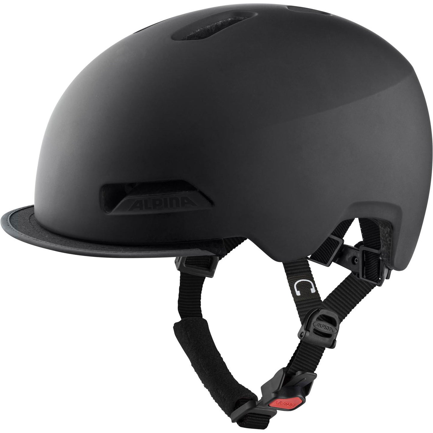 Olympic sportswear alpina sports urban helm brooklyn 52-57 mat zwart