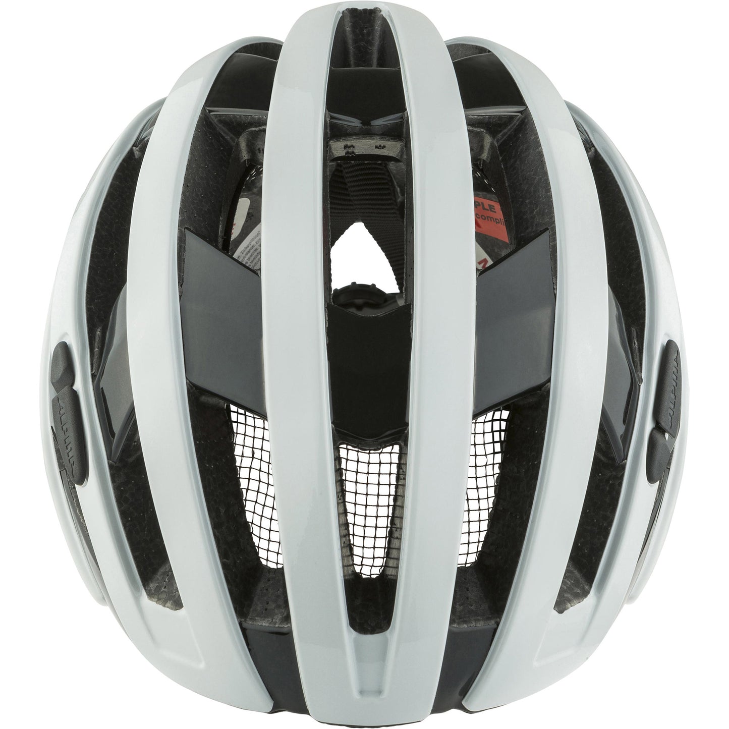 Alpina sports racehelm ravel 55-59 glans wit
