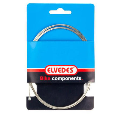 Elvedes schakelbinnenkabel 4000mm rvs n-nippel 2021057