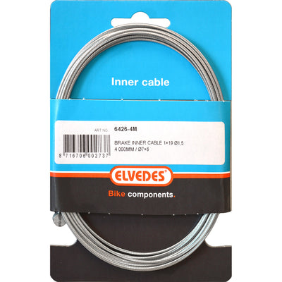 Elvedes rem binnenkabel tandem 4000mm achter t-nippel 6426-4m