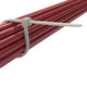Kabelbinders 20,3cm x 2,5mm zilver (100st)