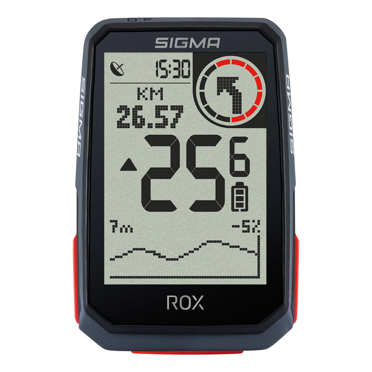 Sigma rox 4.0 gps zw zw hr stuurhouder + ant + ble borstriem