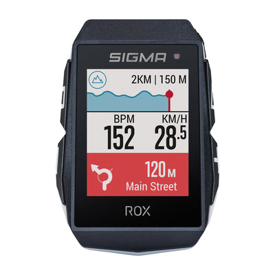 Sigma rox 11.1 evo gps hr set zw wi short butler+ant+ ble borstr+usb-c