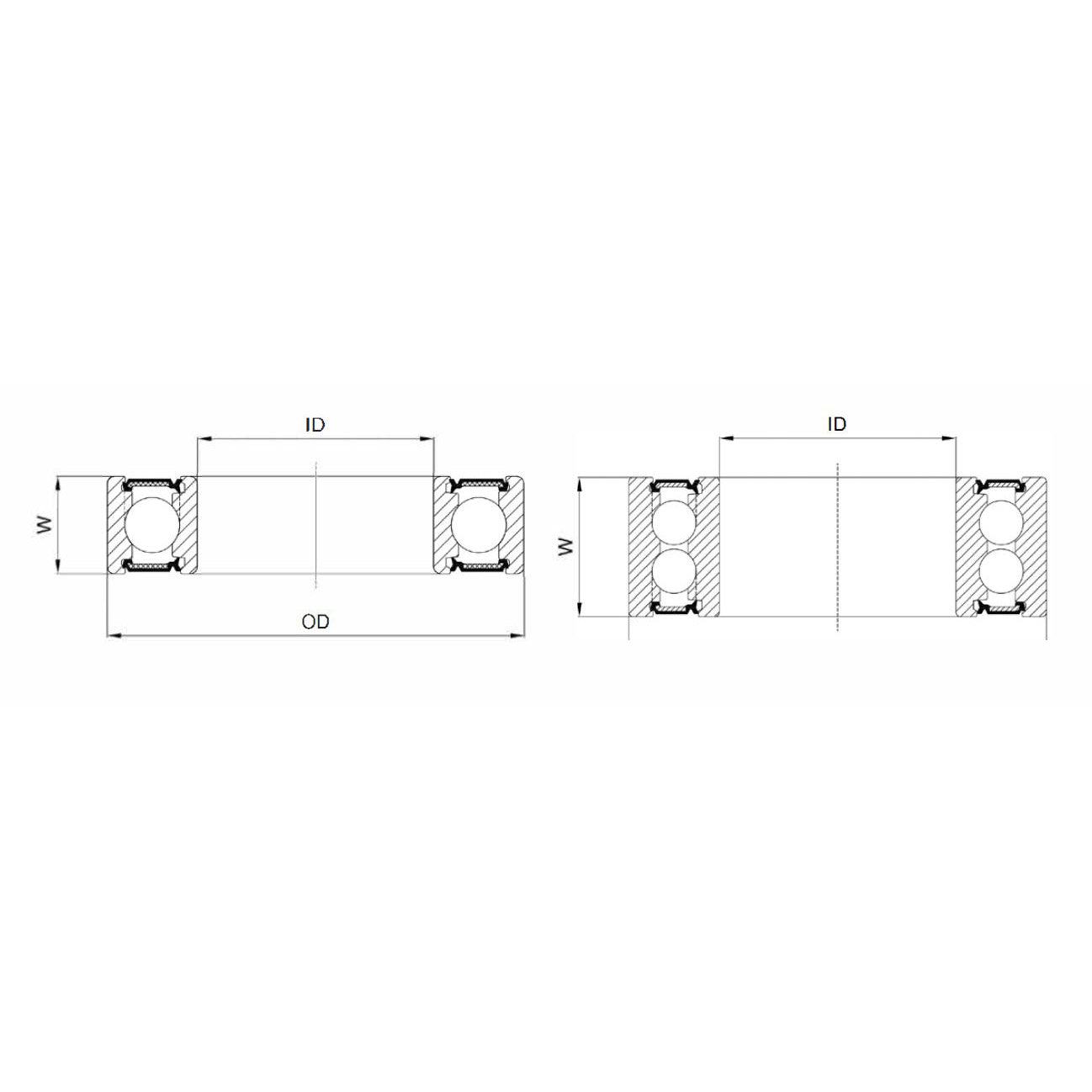 Union kogellager ball bearing cb-465 20x32x7