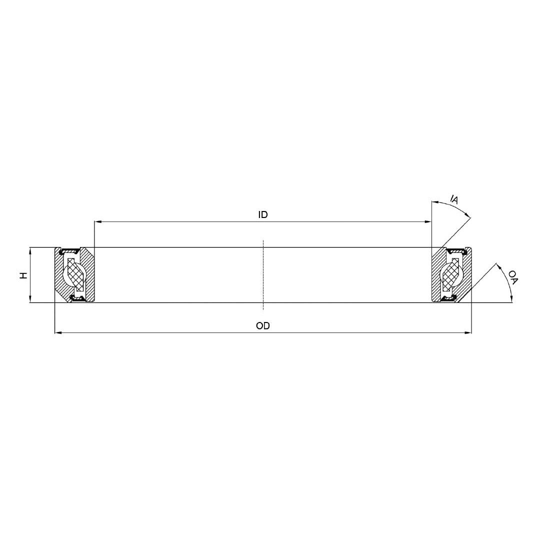 Union kogellager ball bearing cb-740 31x41,8x8