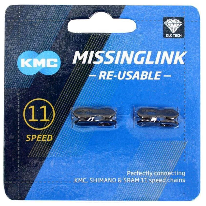 KMC MissingLink 11 DLC - 5.65mm - ZwartKMC - Fietskettingverbinder