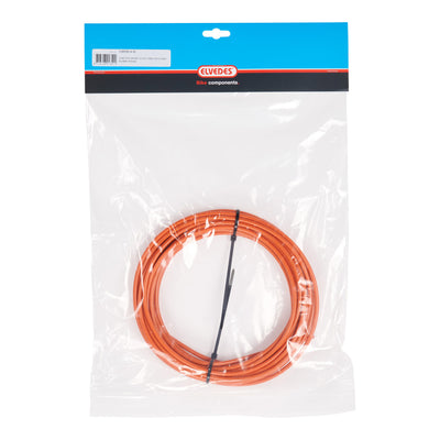 Elvedes Rem buitenkabel 5mm (10m)oranje liner 1125TEF-9-10