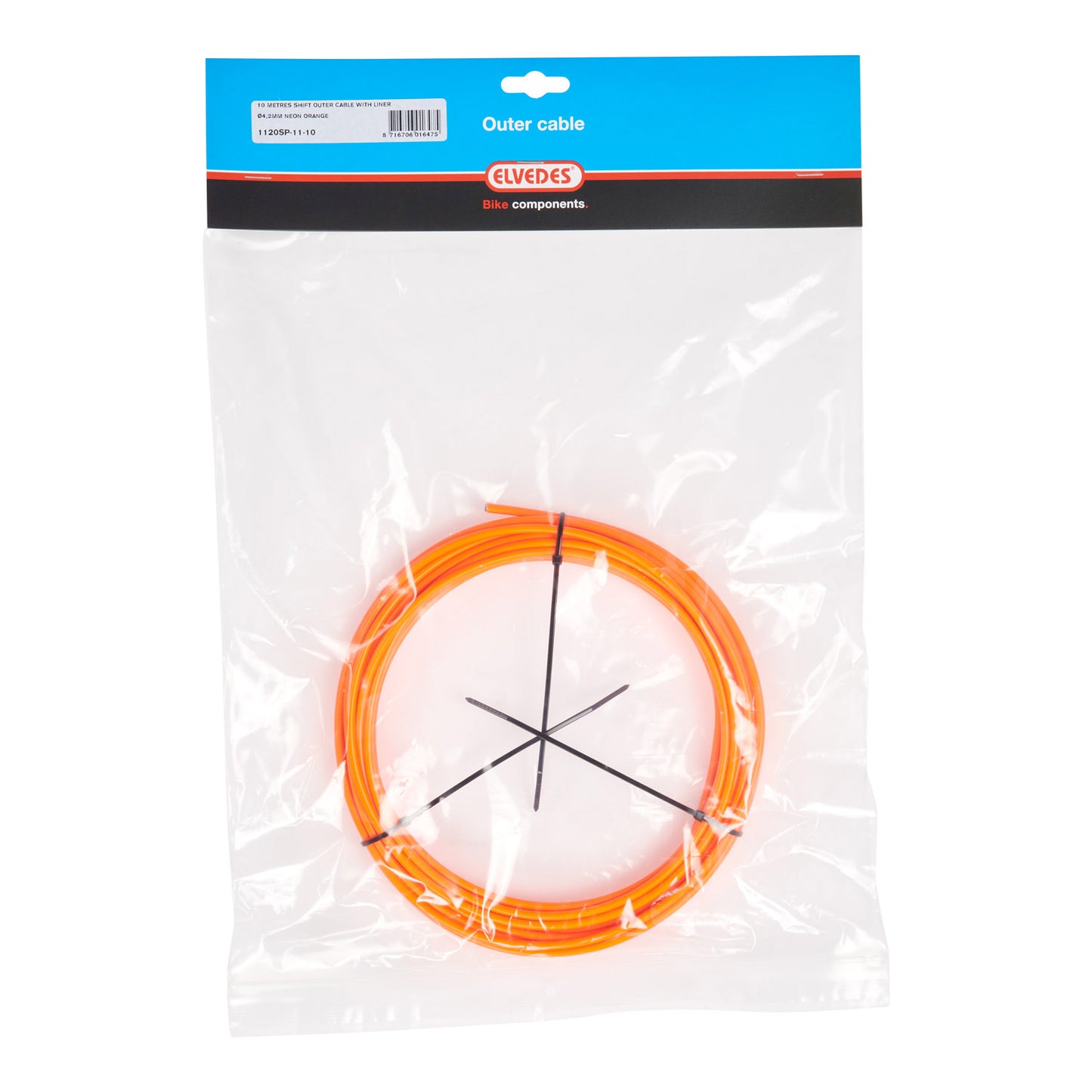 Elvedes schakel buitenk 4,2mm (10m)n.oranje lin.1120sp-11-10