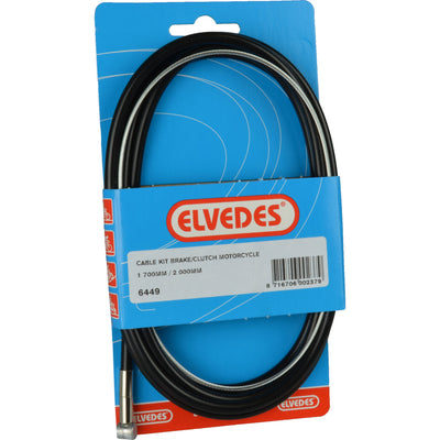 Elvedes rem koppelingskabel cmpl. 8x8nippel 1,8mm 6449