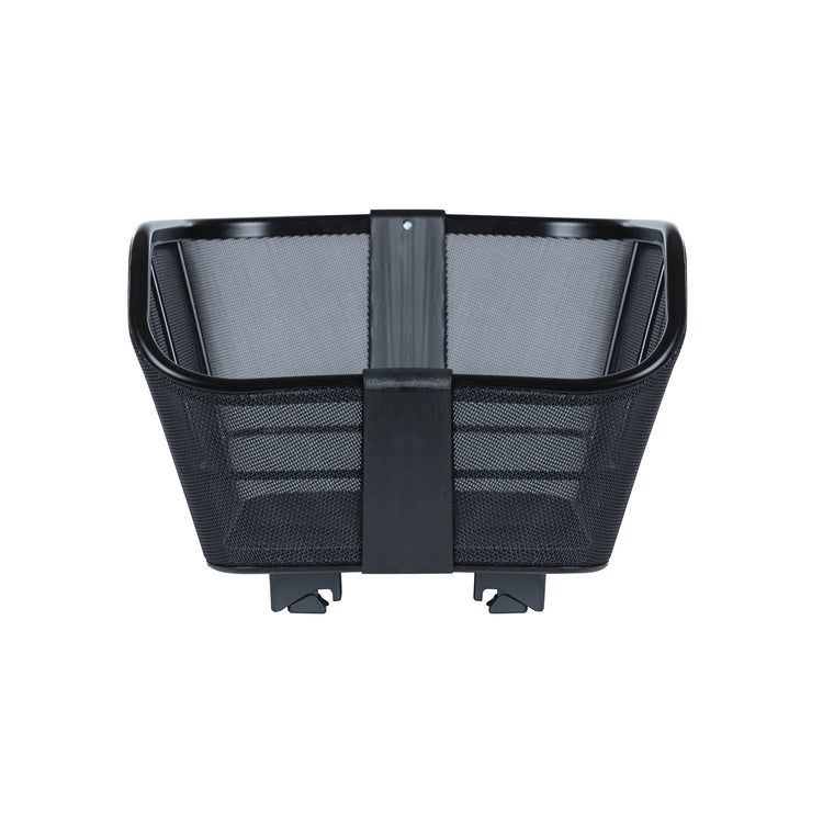 Basil Cento Tech Fiber WSL - fietsmand - achterop - solid zwart