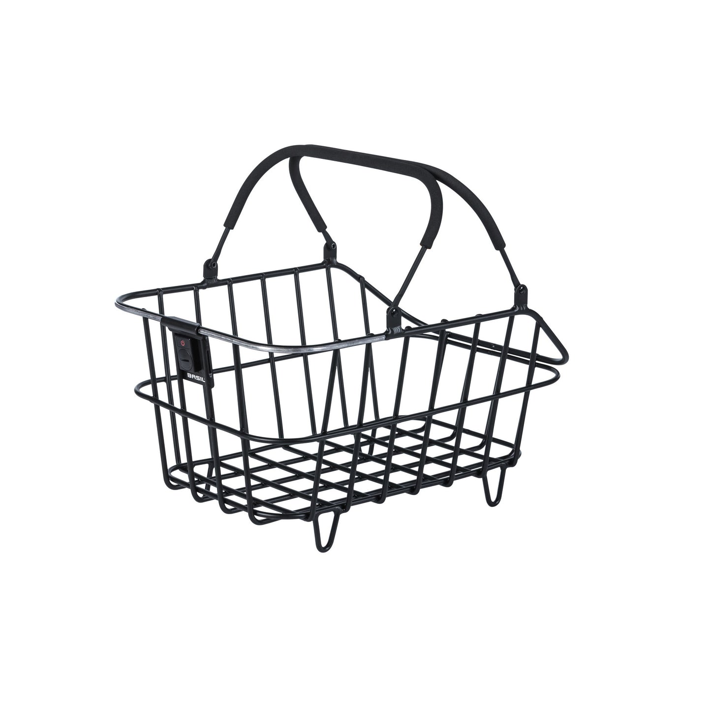 Basil Cento Alu Multi System Nordlicht - fietsmand - achterop - zwart