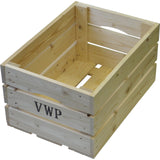 fietskrat hout naturel 40 liter - afbeelding 2