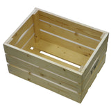 fietskrat hout naturel 40 liter - afbeelding 4