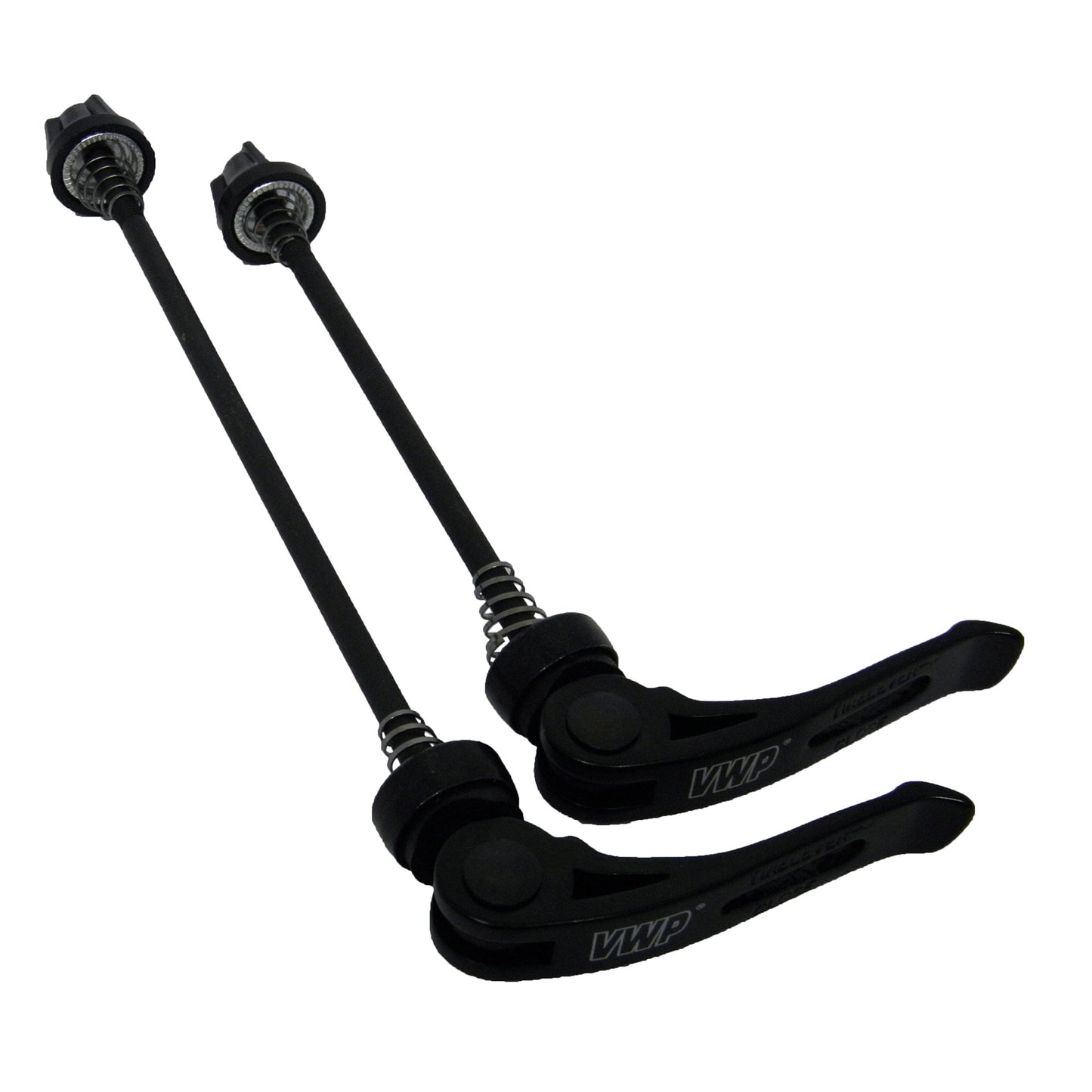 Vwp snelspanner set voor en achter zwart